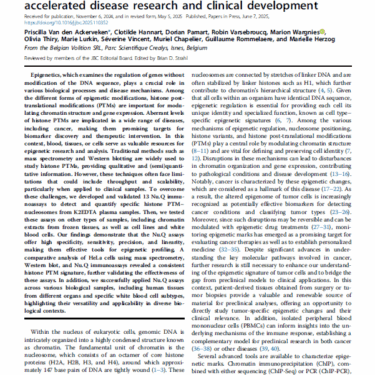 High-throughput epigenetic profiling immunoassays for accelerated disease research and clinical development