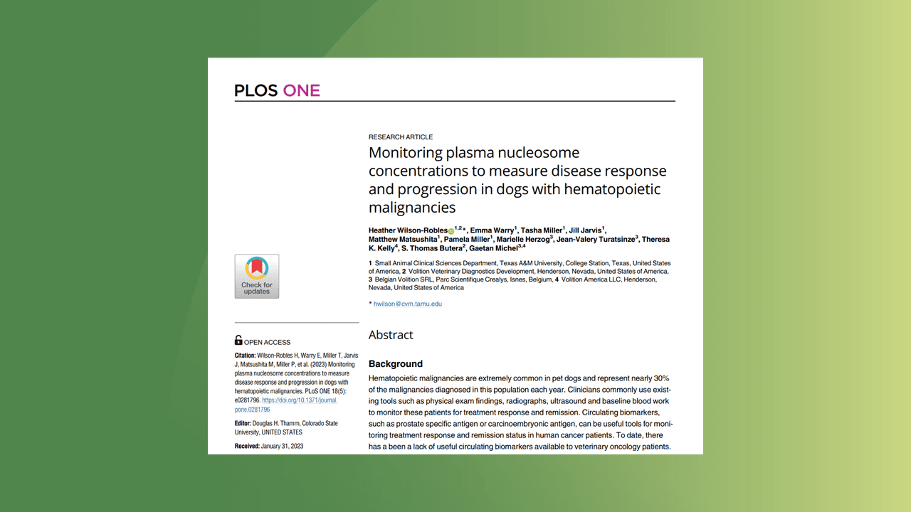 vet template for publications