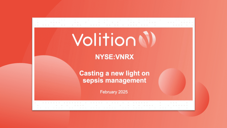 Casting a New Light on Sepsis Management - Volition Webinar thumbnail
